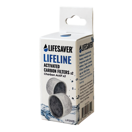 LifeSaver Lifeline - filtry z węglem aktywnym