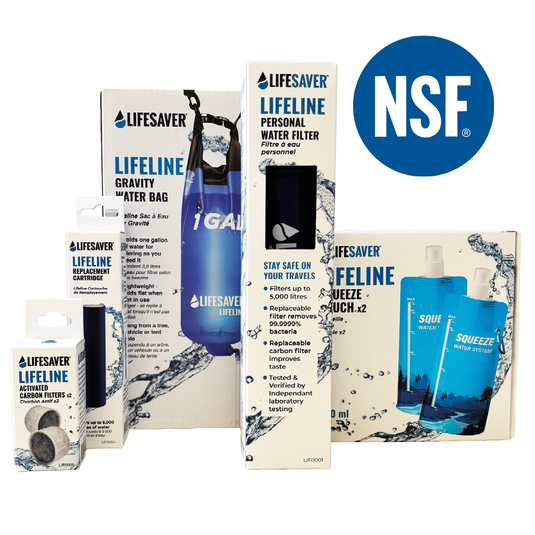 Filtr do wody LifeSaver Lifeline – system uzdatniania wody typu słomkowego
